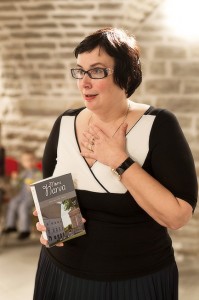 Катри Райк на презентации книги "Моя Нарва". Архивное фото, автор - Матти Кямяря