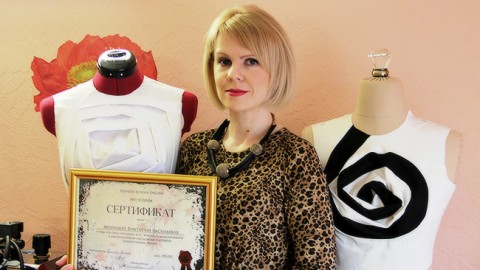 Виктория Морина: "Чем сложнее конструкция, тем интереснее ее воплотить" (фото из частного архива)