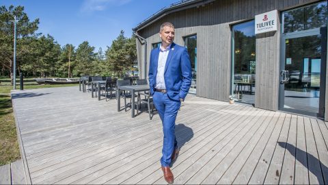 Береговой ресторан "Tulivee" был построен при поддержке банковского займа, дополнительное обеспечение которого предоставил Европейский инвестиционный фонд. "Это сделало нас "удобоваримее" для банка", - сказал Хейго Притс. (Фото: Матти КЯМЯРЯ/АРХИВ)